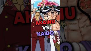 Akainu Lawan Kaido Siapa Yang Menang ❓  One Piece shorts [upl. by Dannye]