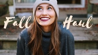 Lulus Fall Haul  Lookbook  Kristin Lauria [upl. by Ellerihs276]