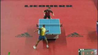 2010 German Open Timo Boll vs Petr Korbel [upl. by Notlrahc]