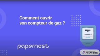 Comment ouvrir un compteur de gaz   Papernest [upl. by Thurstan511]