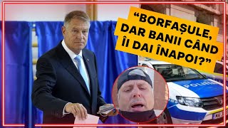 Klaus Iohannis HUIDUIT la sectia de votare  quotAM FOST DUS LA SECTIA 5 DE POLITIEquot [upl. by Idnahr]