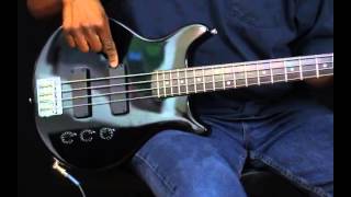 Hamer Slammer Short Scale 4 String Bass Guitar [upl. by Stonwin236]