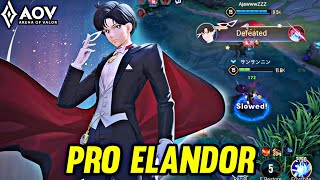 AOV  ELANDOR GAMEPLAY  PRO ELANDOR  ARENA OF VALOR LIÊNQUÂNMOBILE ROV [upl. by Kassaraba7]