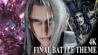 Final Fantasy VII Rebirth OST  Final Boss Battle Theme Full Version Sephiroth One​​Winged Angel [upl. by Taran]