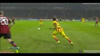 Montolivo skill vs XAVI 2013  Barcelona vs ac milan 11 [upl. by Bruckner]