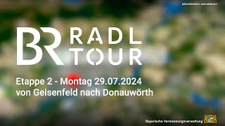 BRRadltour 2024 Etappe 2 [upl. by Rafat]