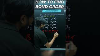 How to Find Bond Order  Short Trick to Find Bond Order  CBSE  ICSE [upl. by Andrew]