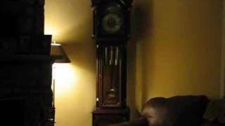 Ridgeway Grandfather Clock built in 1981 [upl. by Dauf]