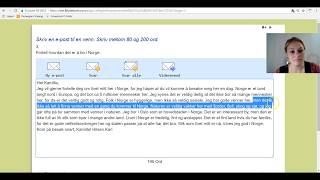 Video 182 Norskprøven A2B1 Brev til en venn [upl. by Nicholson995]