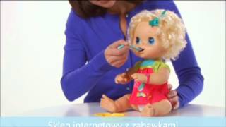 Hasbro Baby Alive Moja lala interaktywna lalka mówiąca po polsku na wwwKrainaZabawypl [upl. by Peyton]