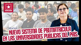 ¿Cómo prematricularse en una universidad pública en Nicaragua [upl. by Adnoel]