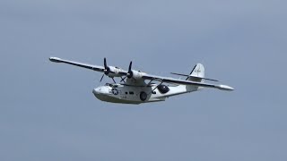 Shuttleworth Festival of Flight 2024 Consolidated PBY5a Catalina [upl. by Jezabel]