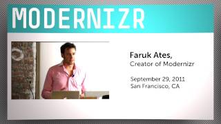 Modernizr with Faruk Ates [upl. by Melicent]