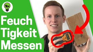 Feuchtigkeit Messen Wand amp Holz ✅TOP ANLEITUNG Feuchtigkeitsmessgerät Brennenstuhl für Holzfeuchte [upl. by Omissam]