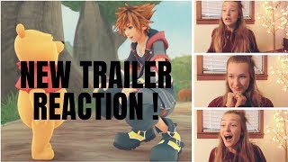 NEW KH3 TRAILER REACTION [upl. by Arvie]