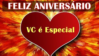 A mais Bela Mensagem de Aniversário para uma PESSOA MUITO ESPECIAL E IMPORTANTE [upl. by Jennee]