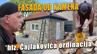 RADIM FASADU OD KAMENA ZA ORDINACIJU HFZ CAJLAKOVICA [upl. by Leola]