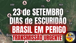 CHUVA PRETA NO RS E FOGARÉU NO BRASIL ANUNCIA OS 3 DIAS DE ESCURIDÃO [upl. by Diana445]