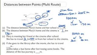 Distances between Points Multi Route [upl. by Eda]