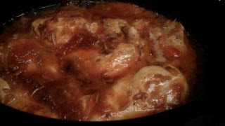 Russian Apricot Chicken Crock pot dinner easy [upl. by Eiba]