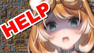 Serving fresh SPAGHETTI 🔧Steampunk dog girl tries FACTORIO【Bonnie Barkswell  globie】 [upl. by Bedwell]