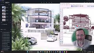 D5 Render vs Sketchup vs Sketch like Render [upl. by Aenyl54]