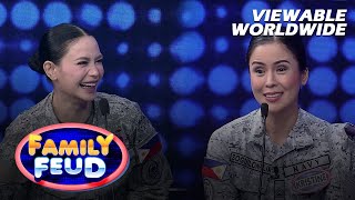 Family Feud ANO ANG UNANG MONG NAIISIP SA SALITANG “BANANA” Episode 560 [upl. by Sukramal]