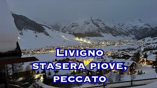 Livigno 24 gennaio 2024 sera e piove [upl. by Nylaras]