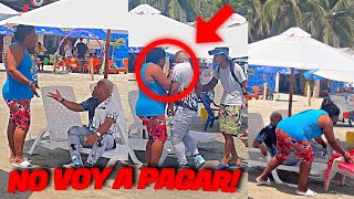 NO PAGO LA CARPA EN LA PLAYA 🏖️  Camilin TV [upl. by Bendite]