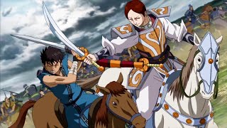 The confrontation between Mou Gou and Ren Pa  The Final Plan『KINGDOM Anime S2』 [upl. by Chyou973]