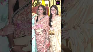 KONKONA SEN SHARMASHALINI PANDEYSHABANA AZIMI AT JAVED AKHTAR DIWALI PARTY [upl. by Aryc]