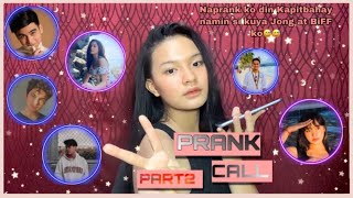 PRANK CALLING part2 pinadalhan ako ng manok [upl. by Brendon]