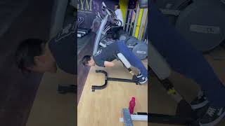 Elevaciones Para LUMBAR Principiantes fitnessmotivation motivacionfitness gym [upl. by Leizar]