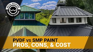 Kynar Vs SMP Which Paint Coating Is Better For Metal Roofing Or Metal Siding Pros Cons Cost [upl. by Suiddaht]