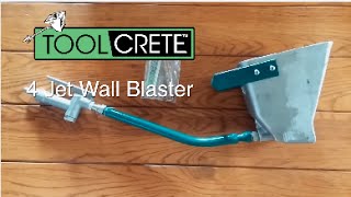 Stucco Sprayer 4 Jet Wall Blaster Feature Video [upl. by Akiv]