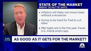 Fed will have hard time cutting rates says Northwestern Mutuals Brent Schutte [upl. by Cirdes92]