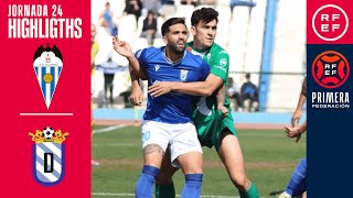 Resumen PrimeraFederación  UD Melilla 02 CD Alcoyano  Jornada 24 Grupo 2 [upl. by Ocirema]