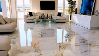 Top 8 Porcelain Tile Flooring Ideas Modern Living Room Flooring Ideas Transform Your Living Room [upl. by Anihpled531]