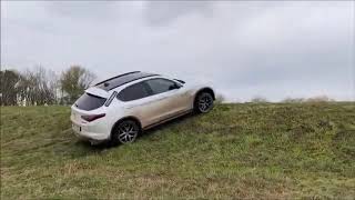 BMW FAIL🤣 Alfa Romeo Stelvio Q4 vs BMW X6 [upl. by Onairotciv]