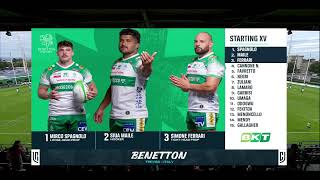 BENETTON v LEINSTER  URC 202425  3RD ROUND  RUGBY FULL MATCH [upl. by Concordia823]