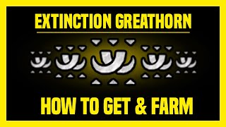 EXTINCTION GREATHORN MHW HOW TO GET  MHW I  FARM GUIDING LANDS TEMPERED ELDER DRAGON ICEBORNE [upl. by Asilam]