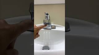 Faucet install Trick plumbing handyman plumber handymanlife glacierbay faucet [upl. by Drexler]