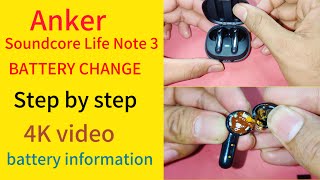 ANKER SOUNDCORE LIFE NOTE 3 BATTERY REPLACEMENTBATTERY BACKUP PROBLEMairpods ankerankersoundcore [upl. by Erdua937]