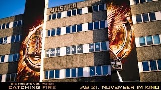 DIE TRIBUTE VON PANEM  CATCHING FIRE  Graffiti Berlin  Ab 2111 im Kino [upl. by Hersh]