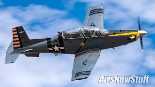 Military and Warbird ArrivalsDepartures  Friday  EAA AirVenture Oshkosh 2023 [upl. by Naaman]