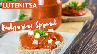 Lutenitsa Recipe How Easily Make A Tasty Bulgarian Spread [upl. by Nilats357]