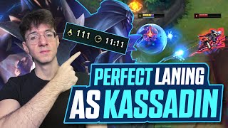 MASTER KASSADIN LANING IN 15 MINUTES EXPERT TIPS [upl. by Ayidah]