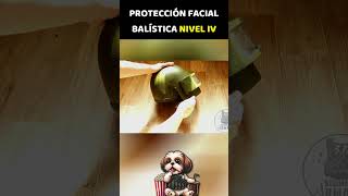 Mascaras Antibalas de NIVEL IV sabiasque tactical policia [upl. by Hussar]