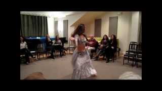 Elisheva bellydances at Stamford Hafla [upl. by Ahsyad]