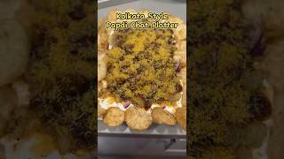 Kolkata Style Papdi Chaat Recipe  Dahi Papdi  TRENDING Chaat Platter for guests chaatrecipe [upl. by Anatak632]